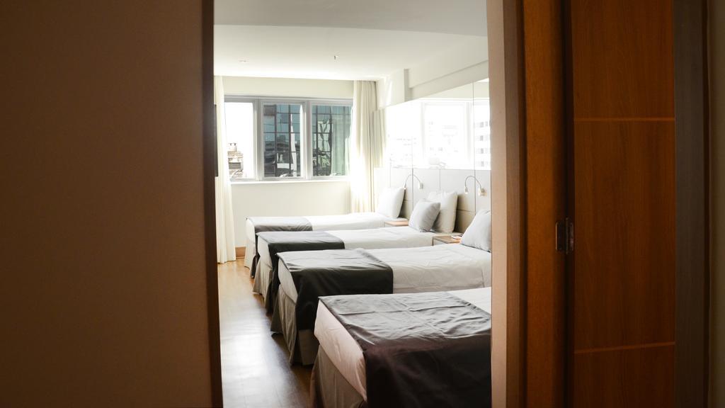 Hotel Atlantico Travel Copacabana Rio de Janeiro Exterior photo Room at the hostel
